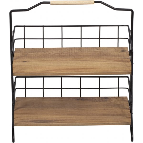 Etagère Else - Marron/noir Etagère Else - Marron/noir