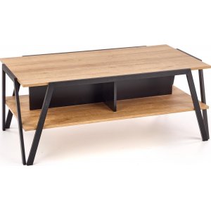 Table basse Pavia 113x 63 cm - Chne/noir