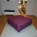 Kundbild Ottoman 110x110 cm - Chester: Super n�jd. �ver f�rv�ntan b�de...
