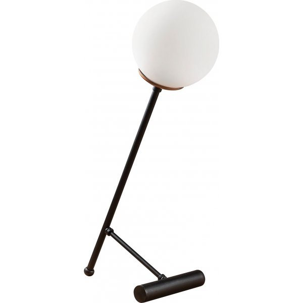 Lampe de table Golf opale - Noir