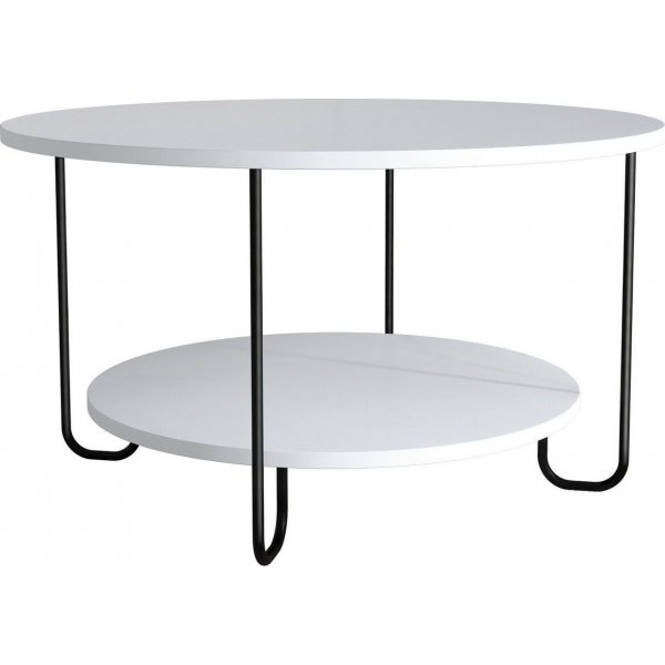 Table basse Corro 80 x 80 cm - Blanc Table basse Corro 80 x 80 cm - Blanc