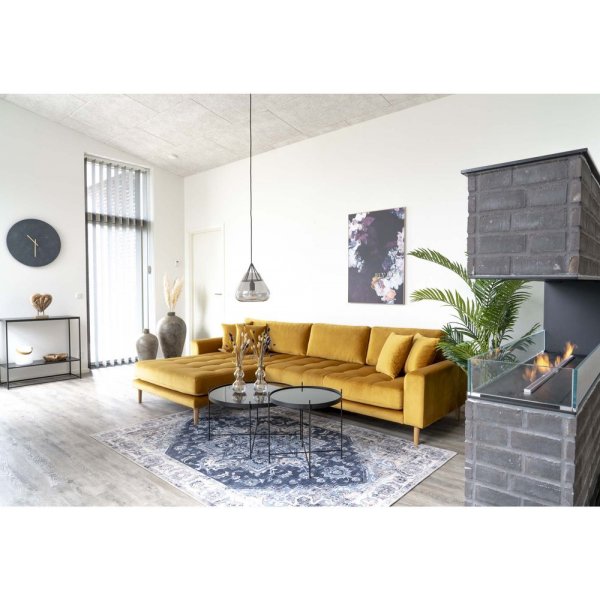 Canapé divan Lido gauche - Jaune Canapé divan Lido gauche - Jaune