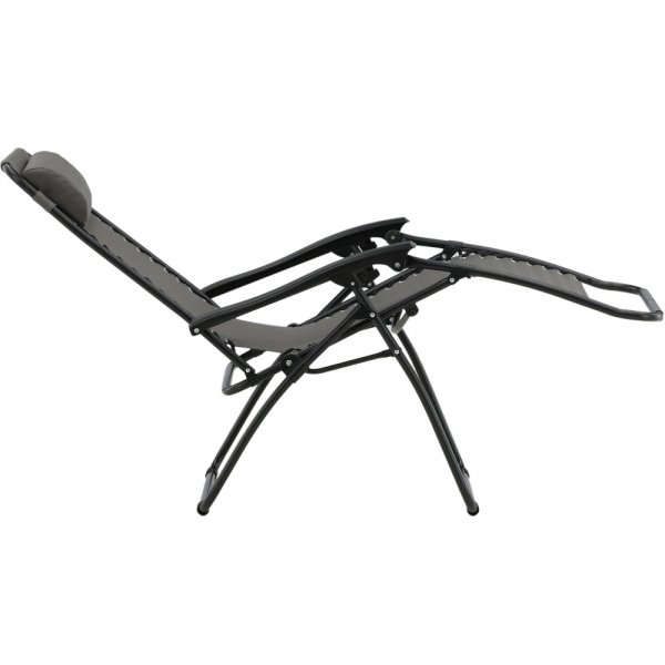 Melker solstol - Svart/Grå Melker solstol - Svart/Grå