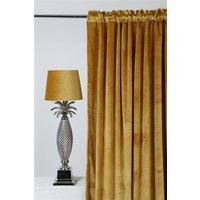 Velvet Gardinpar 240x140 cm - Lejongul Velvet Gardinpar 240x140 cm - Lejongul