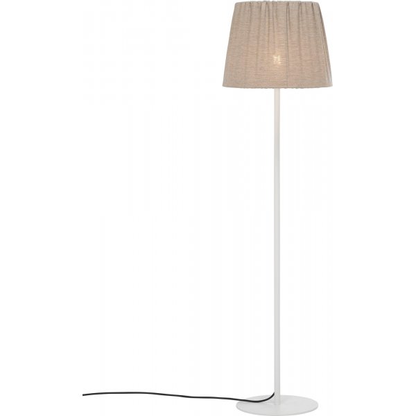 Agnar golvlampa för utomhusbruk - Brun/vit - 140 cm Agnar golvlampa för utomhusbruk - Brun/vit - 140 cm
