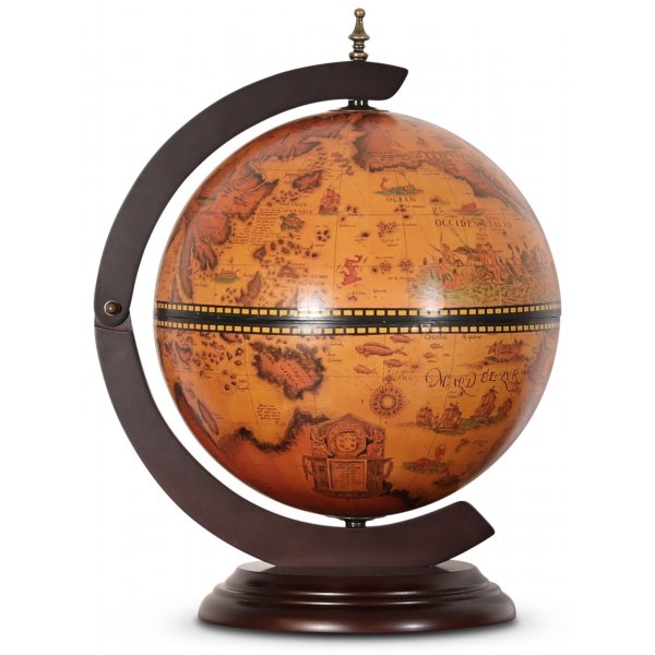 Michelangelo barglob bordsmodell - Vintage + Textilskydd fr mbler