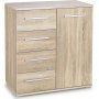 Meuble de rangement Abdel 77 cm - Ch�ne Sonoma