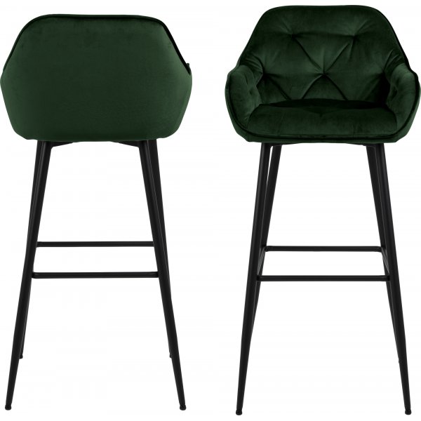 Tabouret de bar Brooke - Vert Tabouret de bar Brooke - Vert