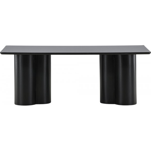 Soffbord 120x60 cm svartbetsat ek - Olivia Soffbord 120x60 cm svartbetsat ek - Olivia