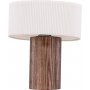 Brans bordslampa - Valnt/Vit