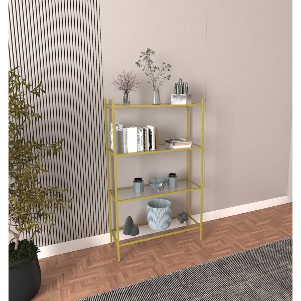 Bibliothque Marta - Or/verre