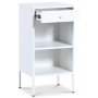 Dream sngbord i hjd 70 cm - Vit