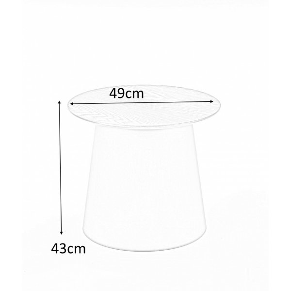 Soffbord Saranda - Grå & trä Soffbord Saranda - Grå & trä