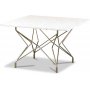 Terrazzo soffbord 75x75cm - Bianco Terrazzo & underrede Star mssing