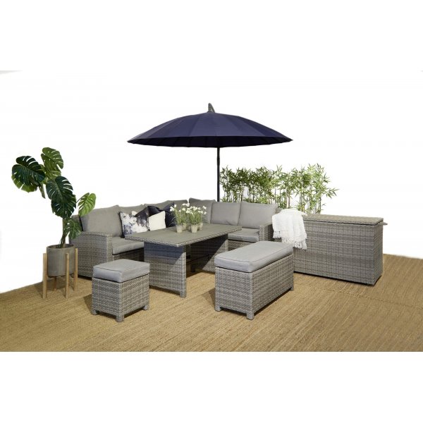 Rosario pall 110 cm - Ljusgrå Rosario pall 110 cm - Ljusgrå