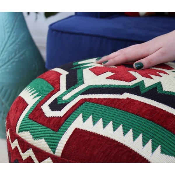 Pouf Melik 3 - Multicolore Pouf Melik 3 - Multicolore