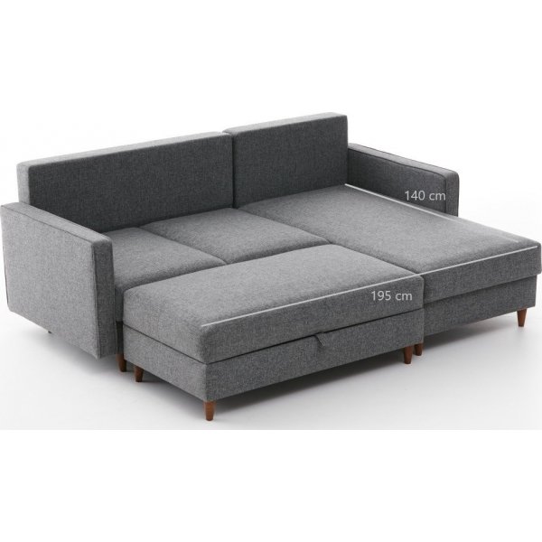 Eca divansoffa hger - Gr