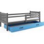 Carino juniorsng med frvaringslda 80 x 190 cm - Valfri frg