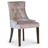 Tuva stol - Beige Sammet (rygghandtag) Tuva stol - Beige Sammet (rygghandtag)
