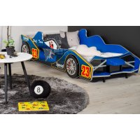 Barnsäng Formel F1:2 med belysning - Blå Barnsäng Formel F1:2 med belysning - Blå