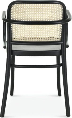 Chaise  cadre No 811 avec dossier en rotin - N\\\'importe quelle couleur sur le cadre