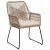 Matstol fr utomhus - Karmstol beige / Sand - Vera
