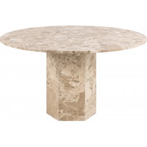 Table  manger Naxos 130 cm - Latte