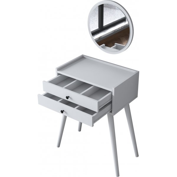 Bijou kaptafel 9 - 74 x 36,8 cm - Wit Bijou kaptafel 9 - 74 x 36,8 cm - Wit