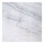 Accent soffbord 75 - Vit marmor / svart underrede
