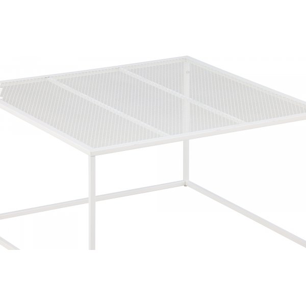 Netz soffbord 80 x 80 cm - Vit Netz soffbord 80 x 80 cm - Vit