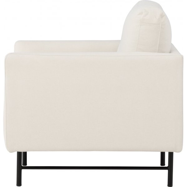 Sky fåtölj - Vit/svart Sky fåtölj - Vit/svart