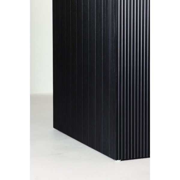 Table à manger Matilda 130-180 x 130 cm - Noir Table à manger Matilda 130-180 x 130 cm - Noir