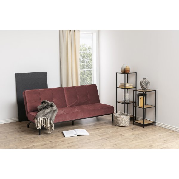 Canap-lit Perugia 2,5 places - Rouge