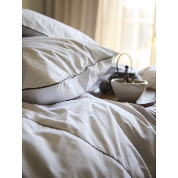 Housse de couette Carlton 140 x 200 cm - Blanc Housse de couette Carlton 140 x 200 cm - Blanc