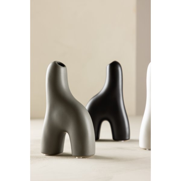 Vase Aya - Gris foncé Vase Aya - Gris foncé