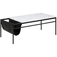 Ascot soffbord i marmor med tidningshållare - Ljus marmor Ascot soffbord i marmor med tidningshållare - Ljus marmor