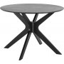 Duncan eettafel 105 cm - Zwart