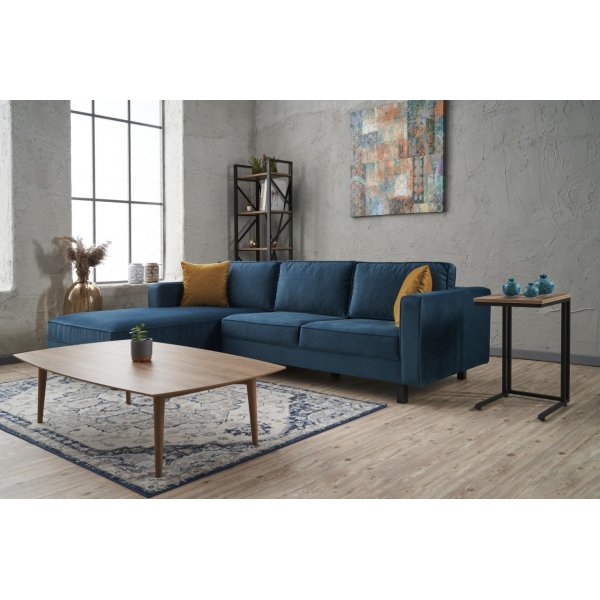 Kale divansoffa vnster - Bl sammet