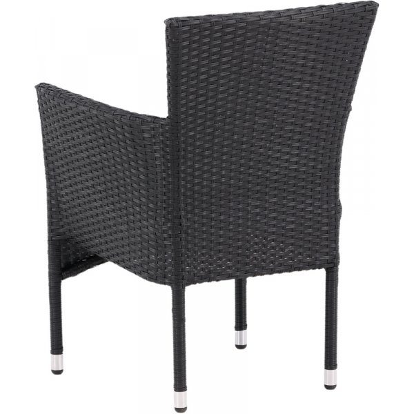 Malina matstol - Svart/Grå Malina matstol - Svart/Grå