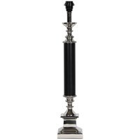 Zero lampfot H64 cm - Svart / Krom Zero lampfot H64 cm - Svart / Krom