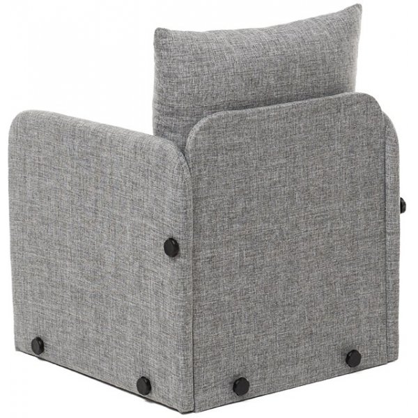 Canapé convertible Saga - Gris clair Canapé convertible Saga - Gris clair