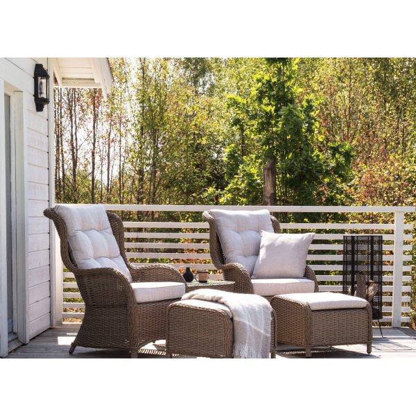 Vikelund loungegrupp - Rotting/sand Vikelund loungegrupp - Rotting/sand