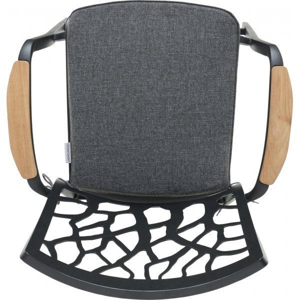 Portals lounge groep 5 - Zwart/teak Portals lounge groep 5 - Zwart/teak