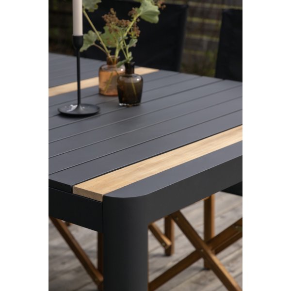 Togo eettafel 150 x 90 cm - Zwart