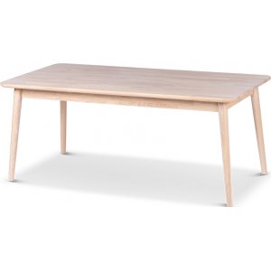 Table basse non rouille 120x60 cm - Chne huil blanc