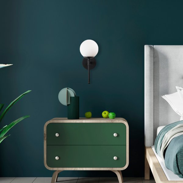 Mudoni vägglampa 953-1 - Svart Mudoni vägglampa 953-1 - Svart