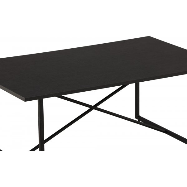 Table basse Pryor 110 x 70 cm - Noir