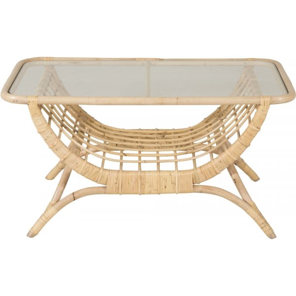 Moana soffbord - Natur/Transparent