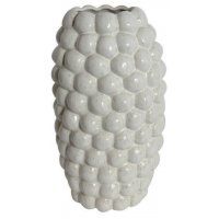 Vas Big Bouble H35 cm - Vit (glansig) Vas Big Bouble H35 cm - Vit (glansig)