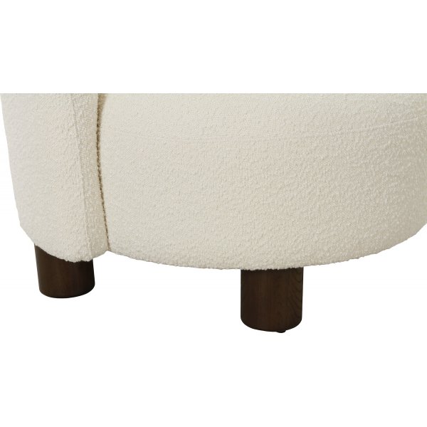 Honolulu fåtölj Gul boucle höger Honolulu fåtölj Gul boucle höger